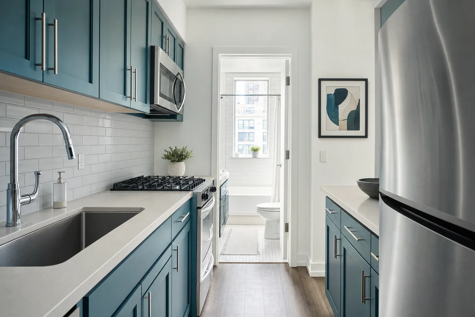 A Lakeview home after a visit from AR Cleaning
