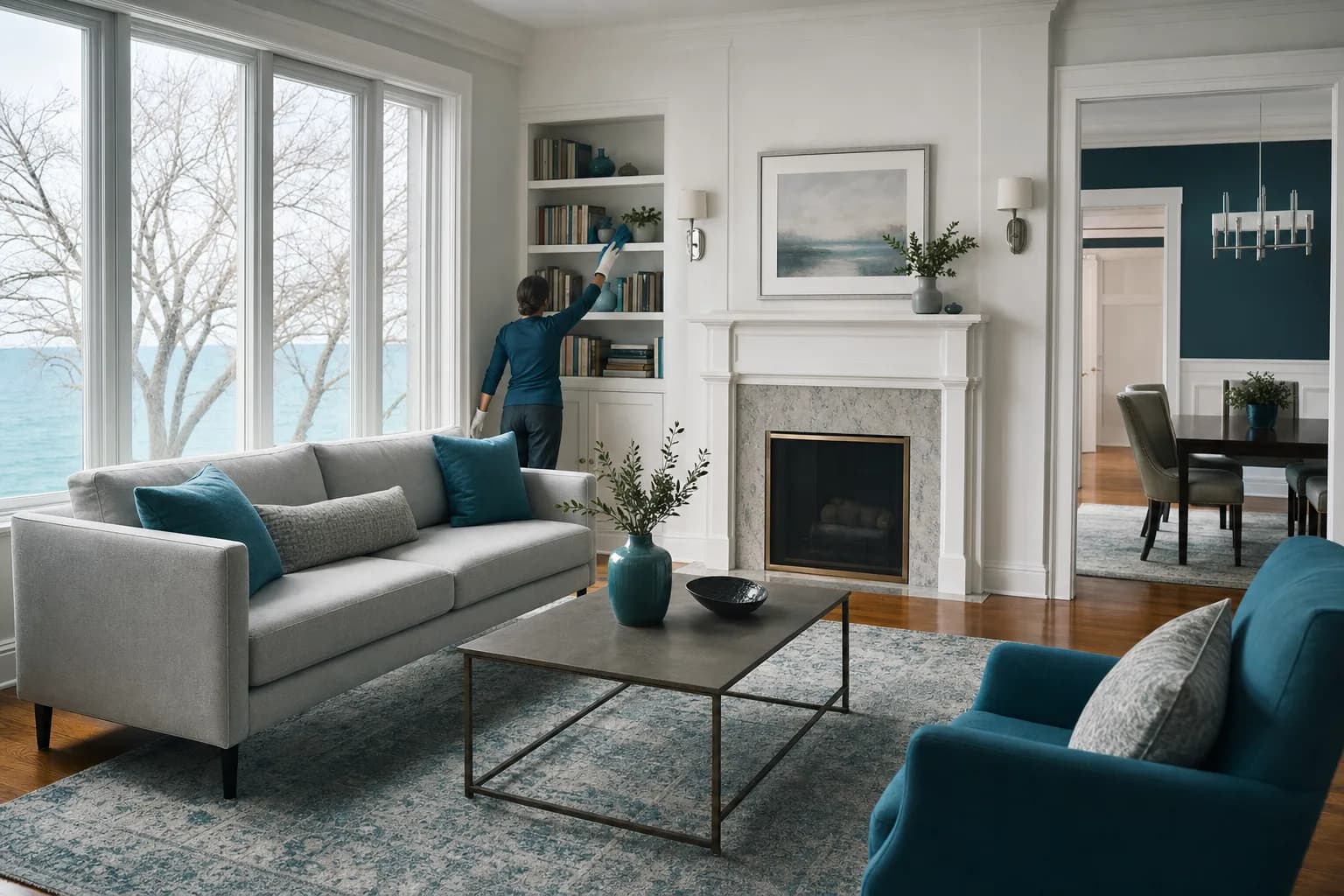A Evanston home after a visit from AR Cleaning