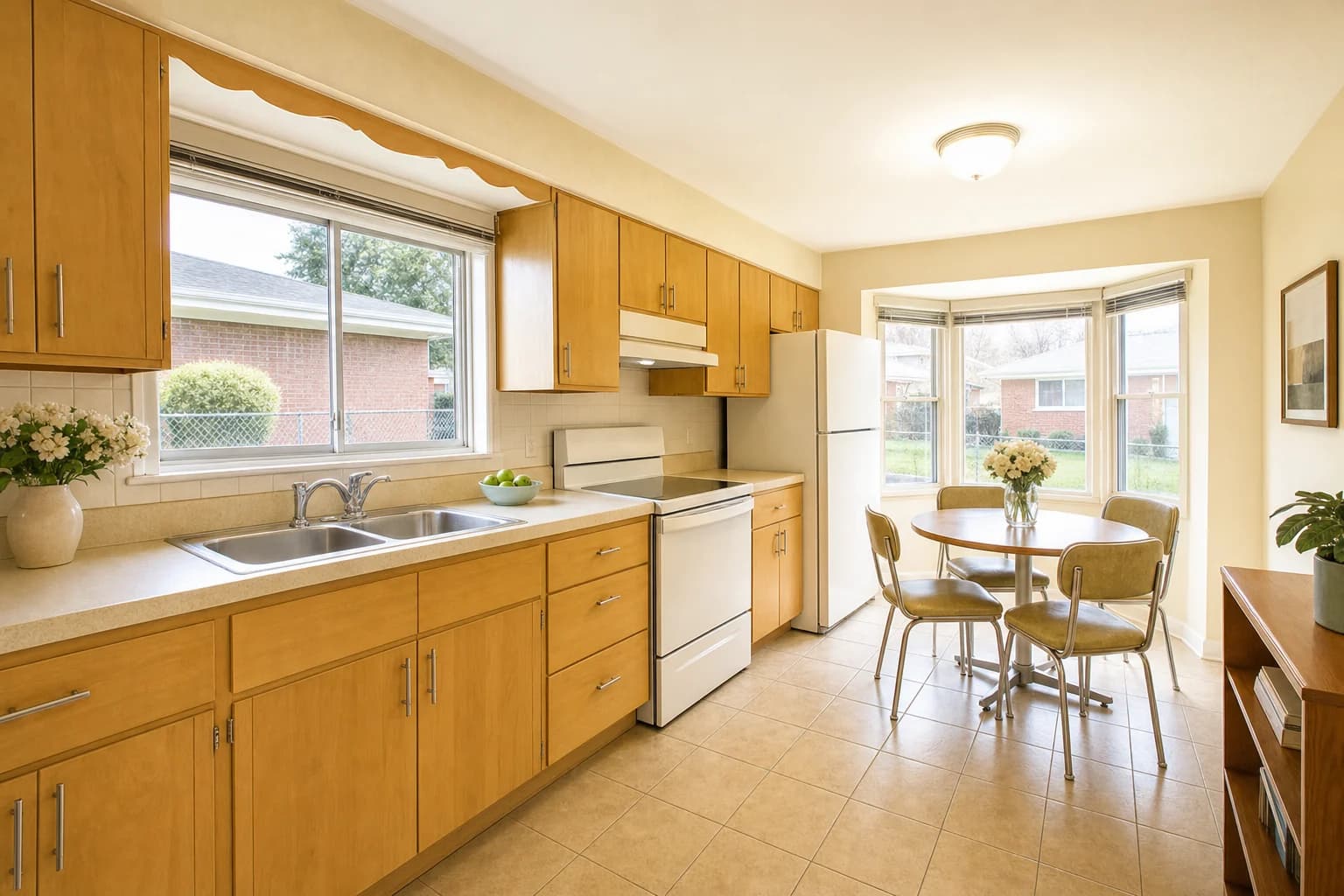 A Norridge home after a visit from AR Cleaning